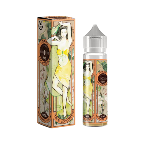 E liquide Pomme Concombre 1900 50 ml - CURIEUX Nicotine 0mg | Cigusto | Cigarette electronique, Eliquide