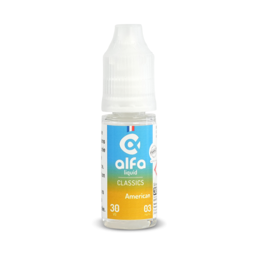 E Liquide cigarette electronique American 70/30 10 ml Alfa | Cigusto | Cigarette electronique, Eliquide
