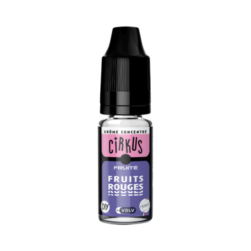 Arôme Cirkus Fruits Rouges VDLV - Concentré Fruits Rouges  | Cigusto | Cigarette electronique, Eliquide