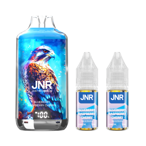 eCigarette Puff Falcon-X 28 K Blueberry Rasberry Cherry de JNR | Cigusto | Cigarette electronique, Eliquide