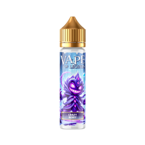 E Liquide CRAZY BERRY Vape of Legends 50ml - Cassis Mûre et Frais  | Cigusto | Cigarette electronique, Eliquide