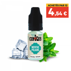 E liquide Menthe Polaire CIRKUS  VDLV | Cigusto | Cigarette electronique, Eliquide