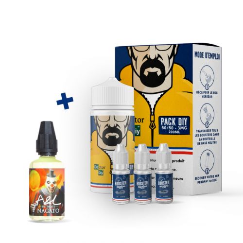 Pack DIY NAGATO 230 ml 50/50 - Doctor DIY| Cigusto | Cigusto | Cigarette electronique, Eliquide