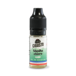 E liquide MENTHE CHLORO SDN 10 ml - Cigusto Classic