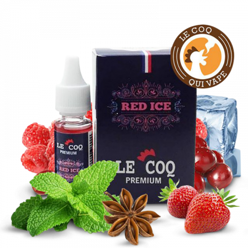 Full VG Red Ice 0mL  LE COQ QUI VAPE  3 mg Boisson 20/80 France 3 mg | Cigusto | Cigarette electronique, Eliquide