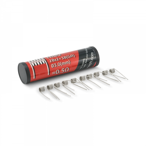 Clapton coil Ni80 2x28GA+38GA Fumytech pour atomiseur RTA RDA | Cigusto | Cigarette electronique, Eliquide