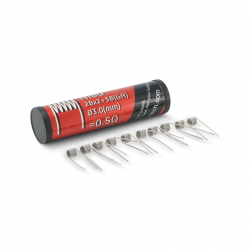Clapton coil Ni80 2x28GA+38GA Fumytech pour atomiseur RTA RDA | Cigusto | Cigarette electronique, Eliquide