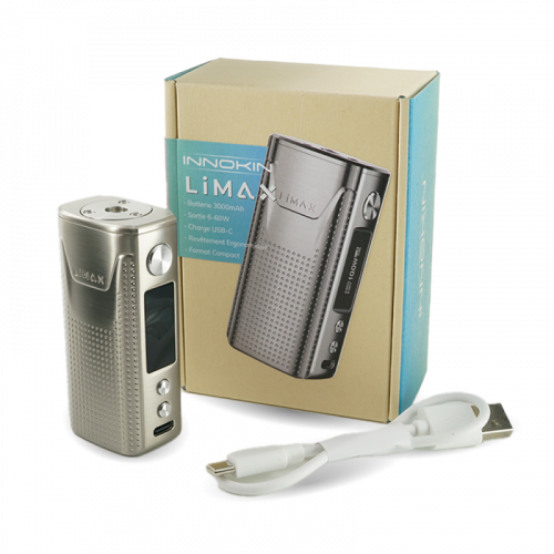 Mod Innokin Limax à batterie intégrée 3000 mAh, box Innokin Limax 60W | Cigusto | Cigusto | Cigarette electronique, Eliquide