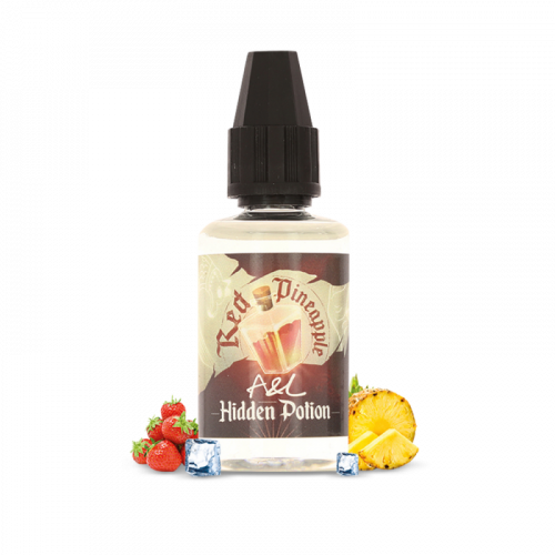 Concentre DIY Red Pineapple Hidden Potion 30ml par A&L | Cigusto | Cigarette electronique, Eliquide