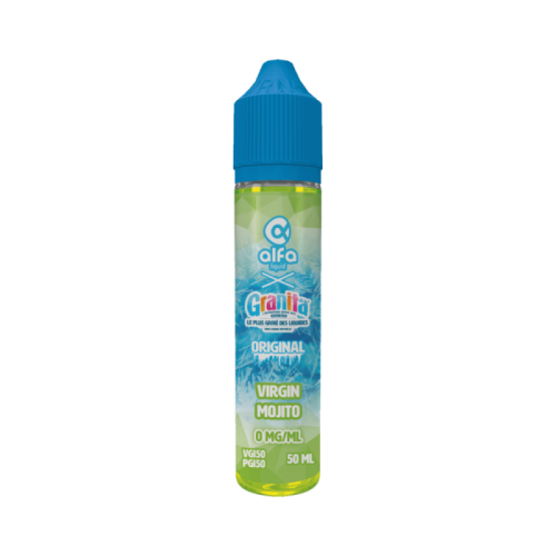 E Liquide VIRGIN MOJITO Granita format de 50ml – Alfaliquid  | Cigusto | Cigarette electronique, Eliquide