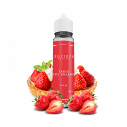 E Liquide TARTE AUX FRAISES 50 ml - Liquideo