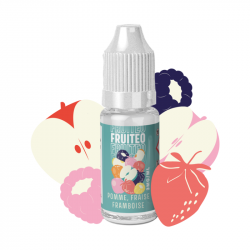 E Liquide POMME FRAISE FRAMBOISE 10 ml - Fruiteo