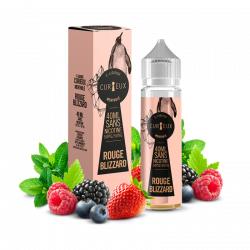 E liquide France Rouge Blizzard 40 ml - CURIEUX Nicotine 0mg | Cigusto | Cigarette electronique, Eliquide