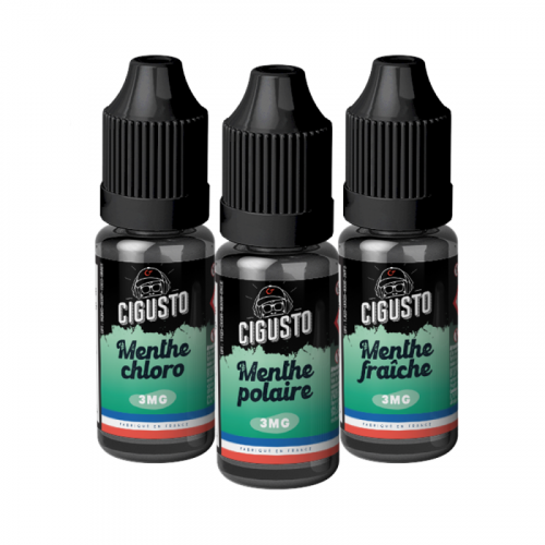 Pack Eliquide Decouverte Mentholé | Cigusto Ecigarette | Cigusto | Cigarette electronique, Eliquide