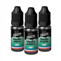 Pack DECOUVERTE MENTHOLE 10 ml - Cigusto