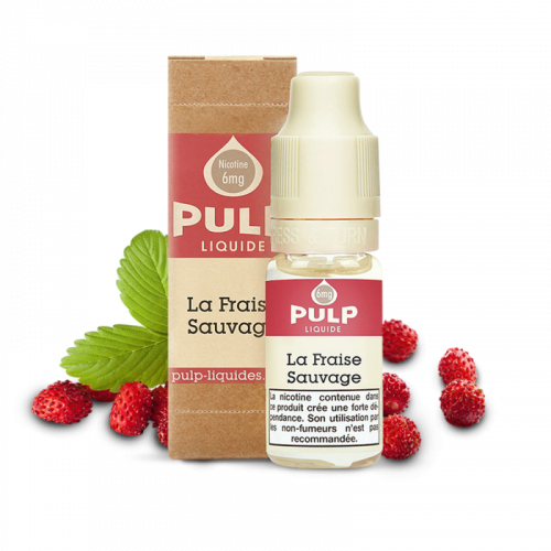 E liquide fraise sauvage par Pulp pour cigarette électronique | Cigusto | Cigarette electronique, Eliquide