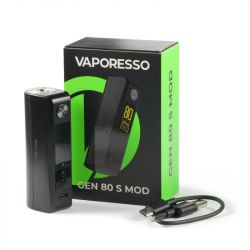 Box Gen 80S Vaporesso, box Gen 80S simple acu 18650 | Cigusto | Cigusto | Cigarette electronique, Eliquide