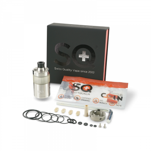 Atomiseur SQuape A[rise] RTA, ato SQuape A[rise] 24 mm MTL ou DL | Cigusto | Cigusto | Cigarette electronique, Eliquide