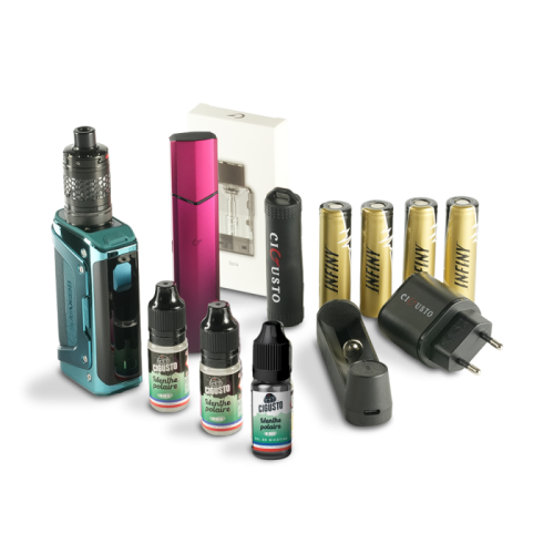 Pack pod Simple Accu Découverte | Cigusto | Cigarette electronique, Eliquide