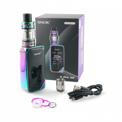 Kit Smoktech X-Priv 225W prism gun metal Smoktech Gun métal 151*46,5*28 mm | Cigusto | Cigarette electronique, Eliquide