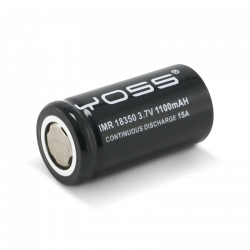 Accu 18350 Yoss 1100 mAh 15A pour mod cigarette electronique | Cigusto | Cigarette electronique, Eliquide