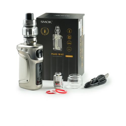 Kit cigarette electronique Mag 18 Smoktech : box Mag 18 Smok et clearomiseur TFV18| Cigusto | Cigusto | Cigarette electronique, Eliquide