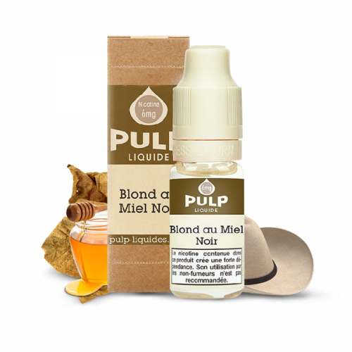 E liquide blond miel noir par Pulp pour cigarette électronique | Cigusto | Cigarette electronique, Eliquide