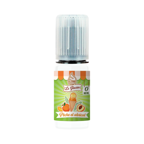 E Liquide en flacon 10 ml Peche Abricot gamme Le glacier par Edenvape | Cigusto | Cigarette electronique, Eliquide