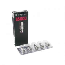 Boite de 5 resistances SSOCC de 0,5 ou 1,2 ou 1.5 Ohm Kangertech | Cigusto | Cigarette electronique, Eliquide
