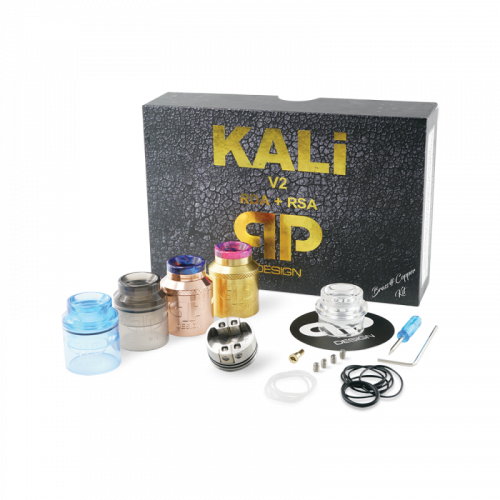 Dripper Kali V2 - QP Design | Cigusto | Cigarette electronique, Eliquide