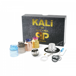 Dripper Kali V2 - QP Design | Cigusto | Cigarette electronique, Eliquide