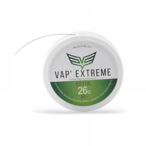 Fil résistif Inox SS316L 30" - VAP'EXTREM | Cigusto | Cigarette electronique, Eliquide