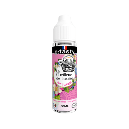 E liquide ROSE D'EUPHORIE en 50 ml de LA CUEILLETTE DE LOUISE | Cigusto | Cigarette electronique, Eliquide