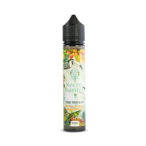 E Liquide sans nicotine The Toucan format 50 ml de Secret Garden | Cigusto | Cigarette electronique, Eliquide