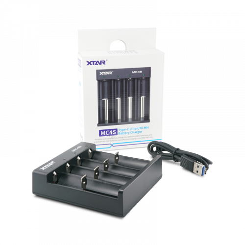 Chargeur MC4S 4 accus XTAR pour accus de mod de cigarette electronique | Cigusto | Cigarette electronique, Eliquide