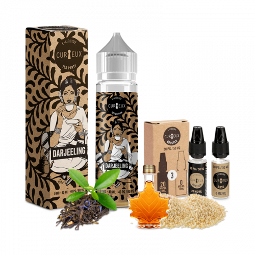 E liquide France Darjeeling Tea Edition 40 ml - CURIEUX Nicotine 0mg | Cigusto | Cigarette electronique, Eliquide