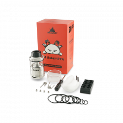 Atomiseur Fat Rabbit RTA Hellvape 28 mm | Cigusto | Cigarette electronique, Eliquide