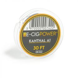 Bobine de fil Kanthal A1 de E-Cig Power, fil Kanthal A1 24, 26 ou 28 gauges | Cigusto | Cigusto | Cigarette electronique, Eliquide
