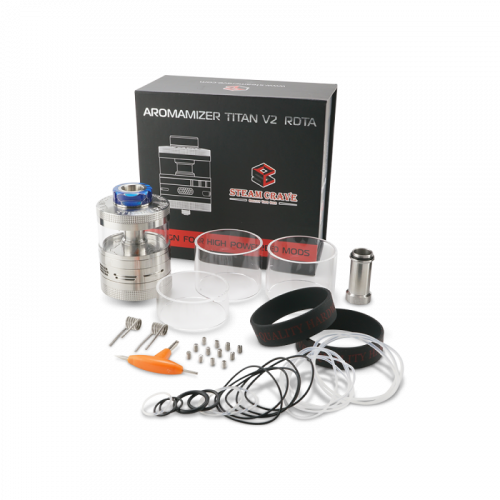 Aromamizer Titan V2 RDTA Steam Crave | Cigusto ecigarette | Cigusto | Cigarette electronique, Eliquide