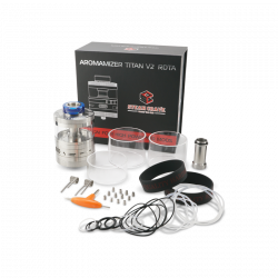 Aromamizer Titan V2 RDTA Steam Crave | Cigusto ecigarette | Cigusto | Cigarette electronique, Eliquide