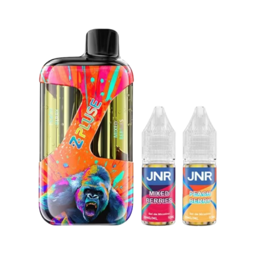 Pod Zpluse 42K saveurs Mixed Berries + Peach Berry de chez  JNR | Cigusto | Cigarette electronique, Eliquide