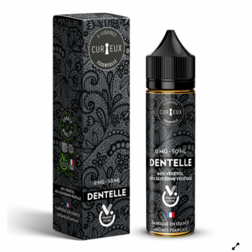 E Liquide DENTELLE 50 ml - Curieux Liquide cigarette electronique | Cigusto | Cigarette electronique, Eliquide