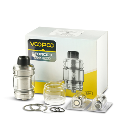 Clearomiseur U-FORCE X de Voopoo pour cigarette électronique | Cigusto | Cigarette electronique, Eliquide