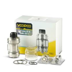 Clearomiseur U-FORCE X de Voopoo pour cigarette électronique | Cigusto | Cigarette electronique, Eliquide