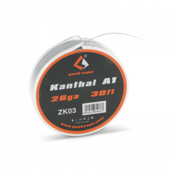 Bobine de fil Kanthal A1 de Geekvape, fil Kanthal A1 24, 26 ou 28 gauges | Cigusto | Cigusto | Cigarette electronique, Eliquide