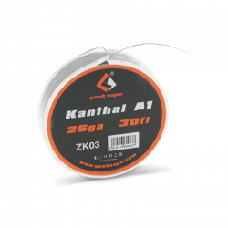 Bobine de fil Kanthal A1 de Geekvape, fil Kanthal A1 24, 26 ou 28 gauges | Cigusto | Cigusto | Cigarette electronique, Eliquide