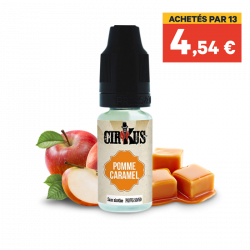 E liquide Pomme caramel CIRKUS VDLV | Cigusto | Cigarette electronique, Eliquide