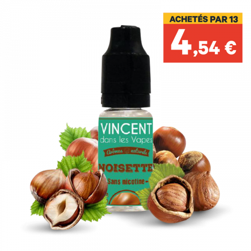 Noisette VDLV  6 mg    6 mg | Cigusto | Cigarette electronique, Eliquide