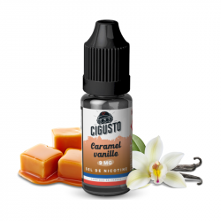 E Liquide CARAMEL VANILLE SDN 10 ml - Cigusto Classic