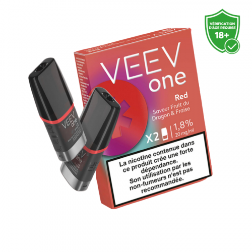Cartouche pré remplie eliquide Veev One Red 20 mg |Cigusto | Cigusto | Cigarette electronique, Eliquide